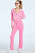 JUICY COUTURE Classic Hoodie Back Bling Womens Apparel